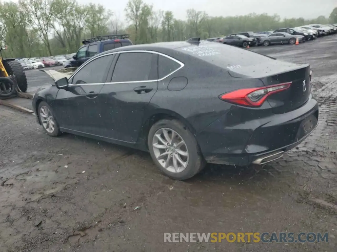 2 Photograph of a damaged car 19UUB5F3XMA016590 ACURA TLX 2021