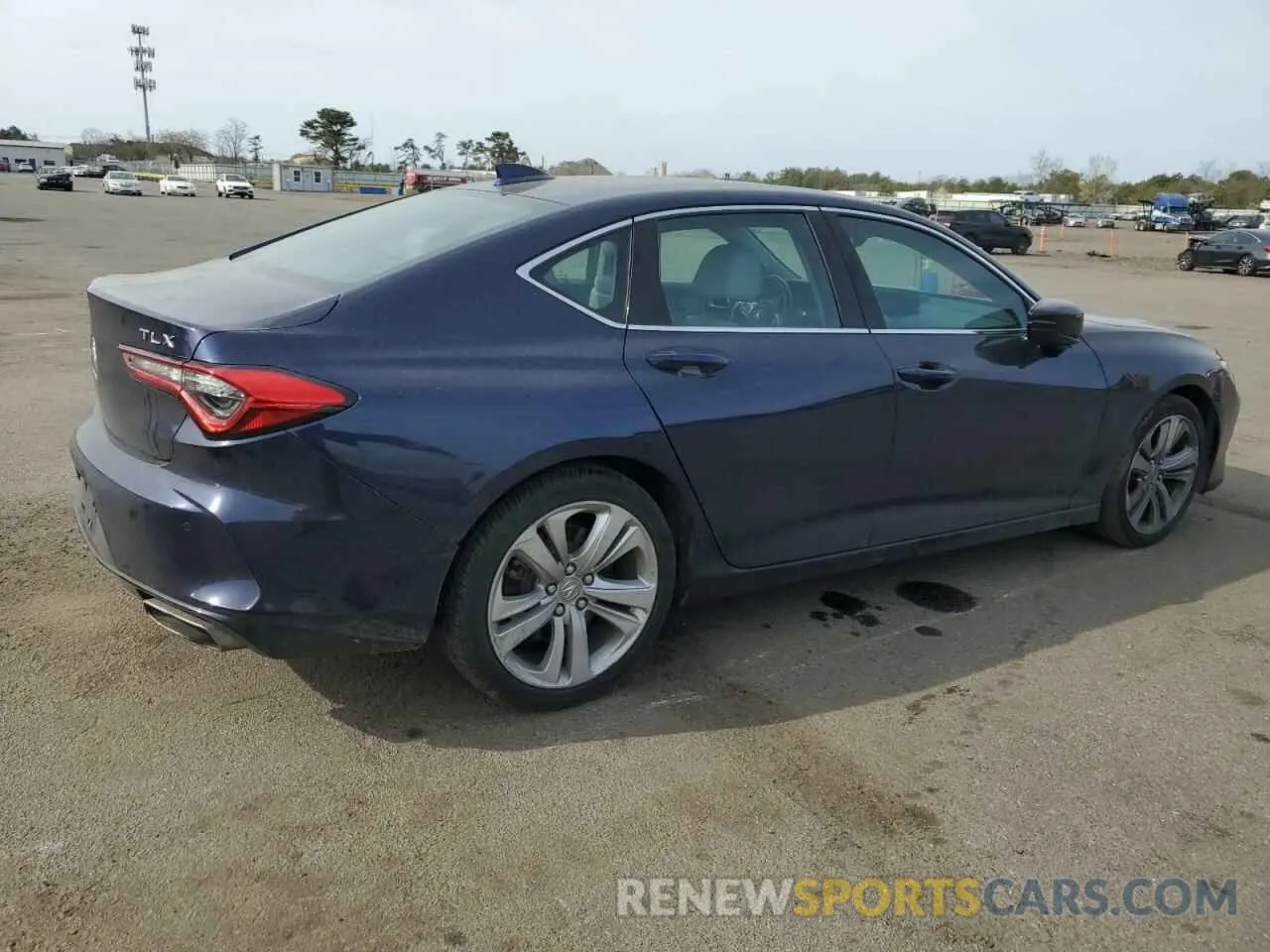 3 Photograph of a damaged car 19UUB5F40MA010760 ACURA TLX 2021