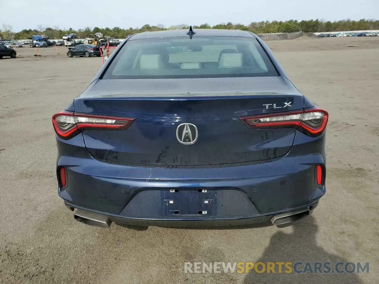 6 Photograph of a damaged car 19UUB5F40MA010760 ACURA TLX 2021