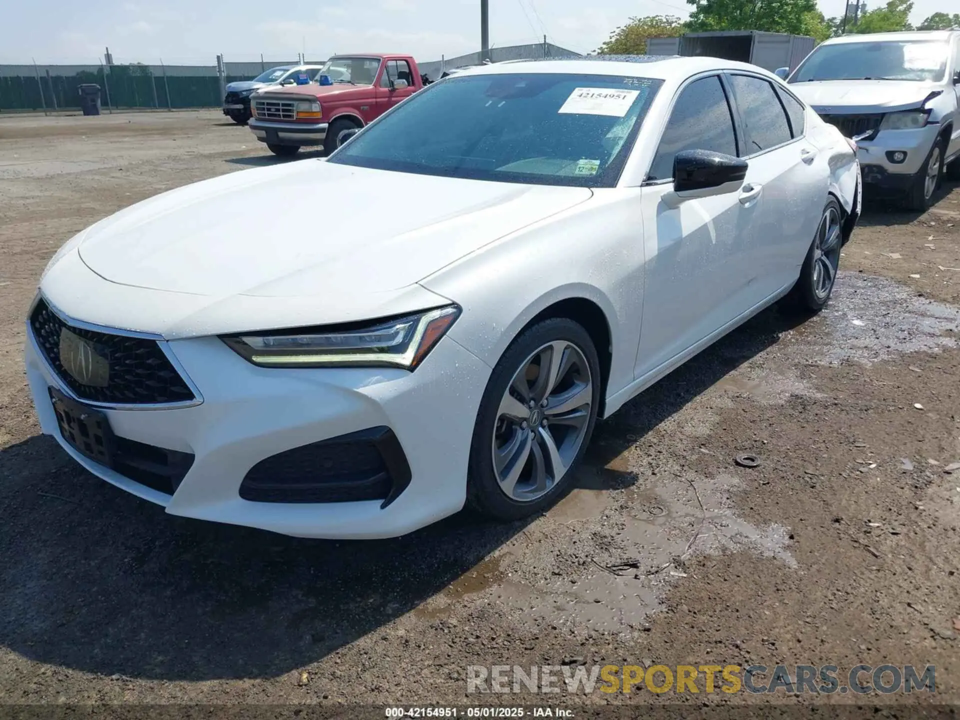 2 Photograph of a damaged car 19UUB5F42MA012008 ACURA TLX 2021