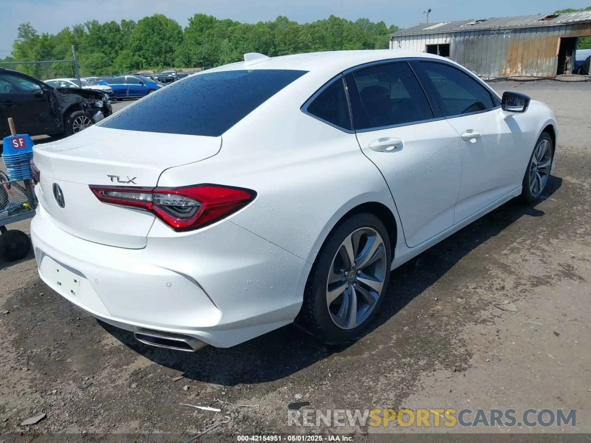 4 Photograph of a damaged car 19UUB5F42MA012008 ACURA TLX 2021
