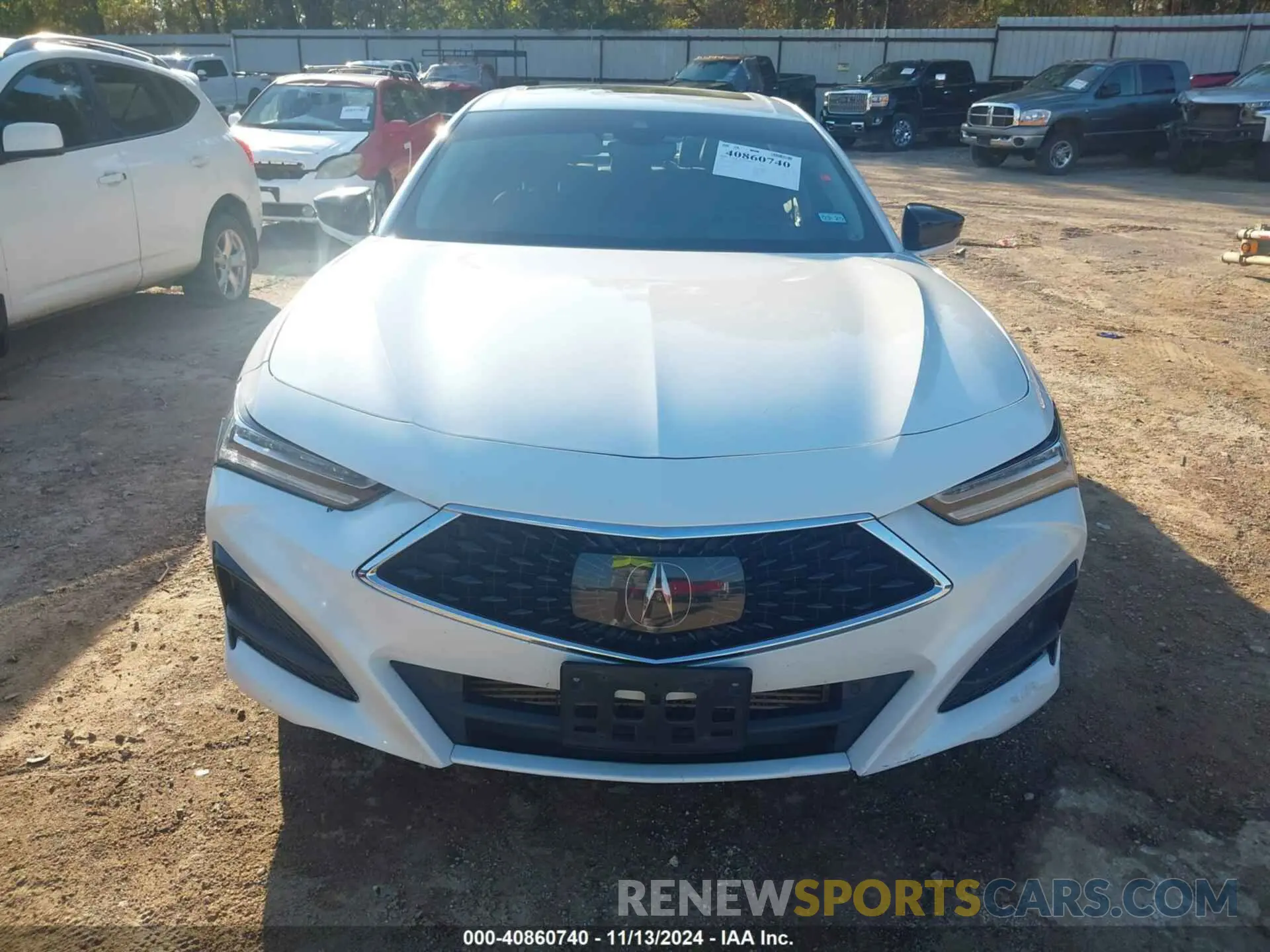 12 Photograph of a damaged car 19UUB5F42MA014115 ACURA TLX 2021