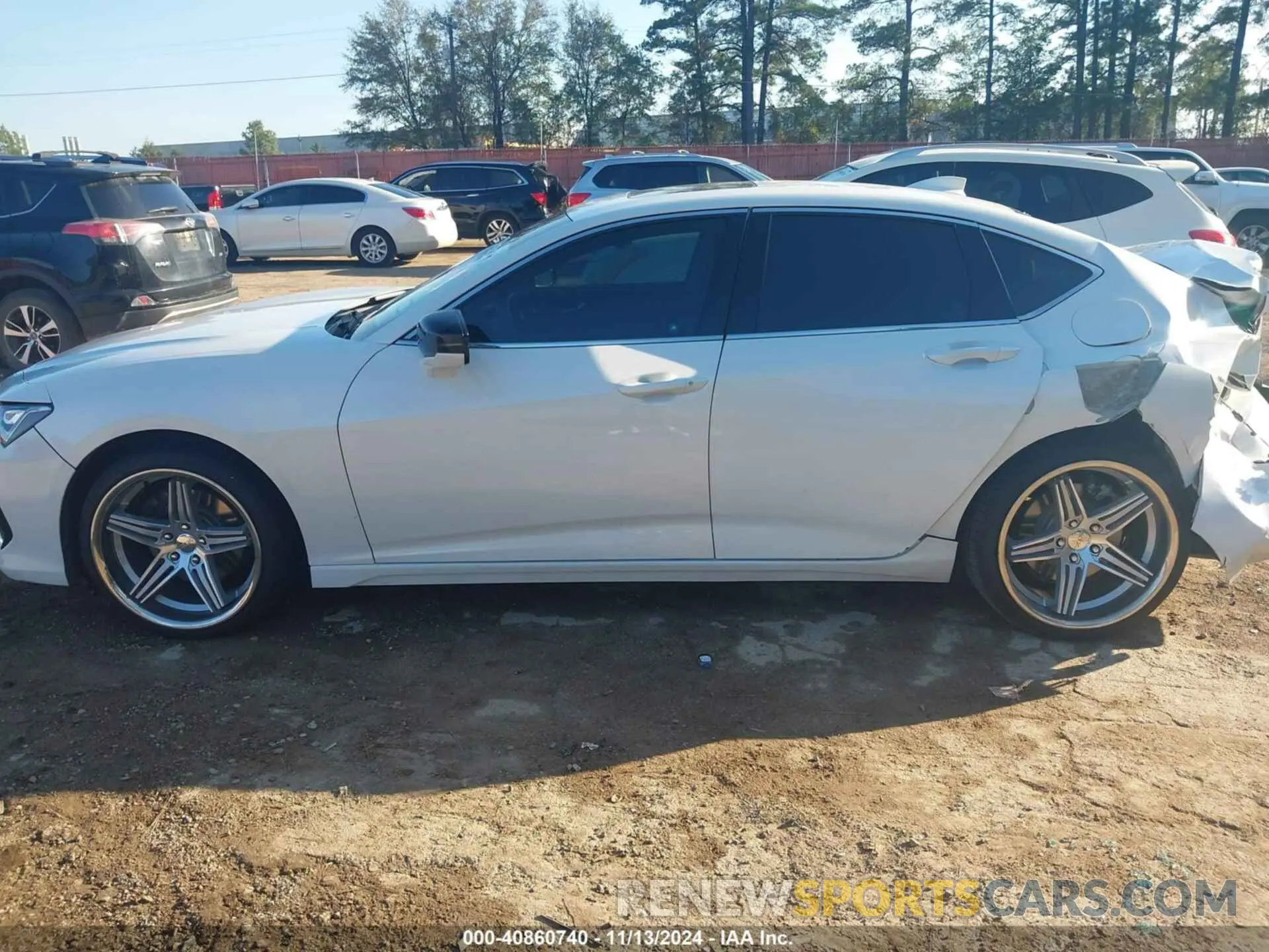14 Photograph of a damaged car 19UUB5F42MA014115 ACURA TLX 2021