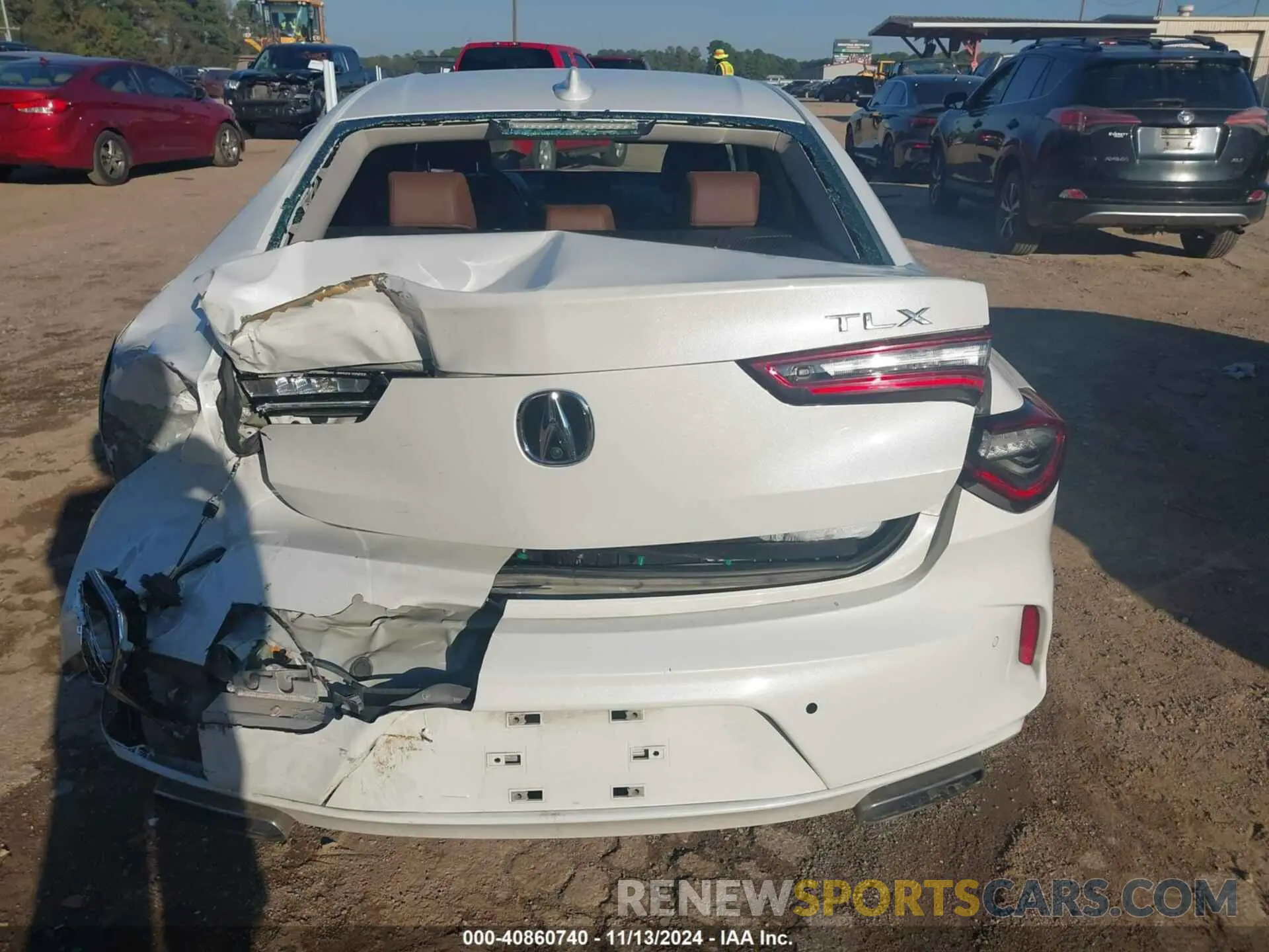 16 Photograph of a damaged car 19UUB5F42MA014115 ACURA TLX 2021