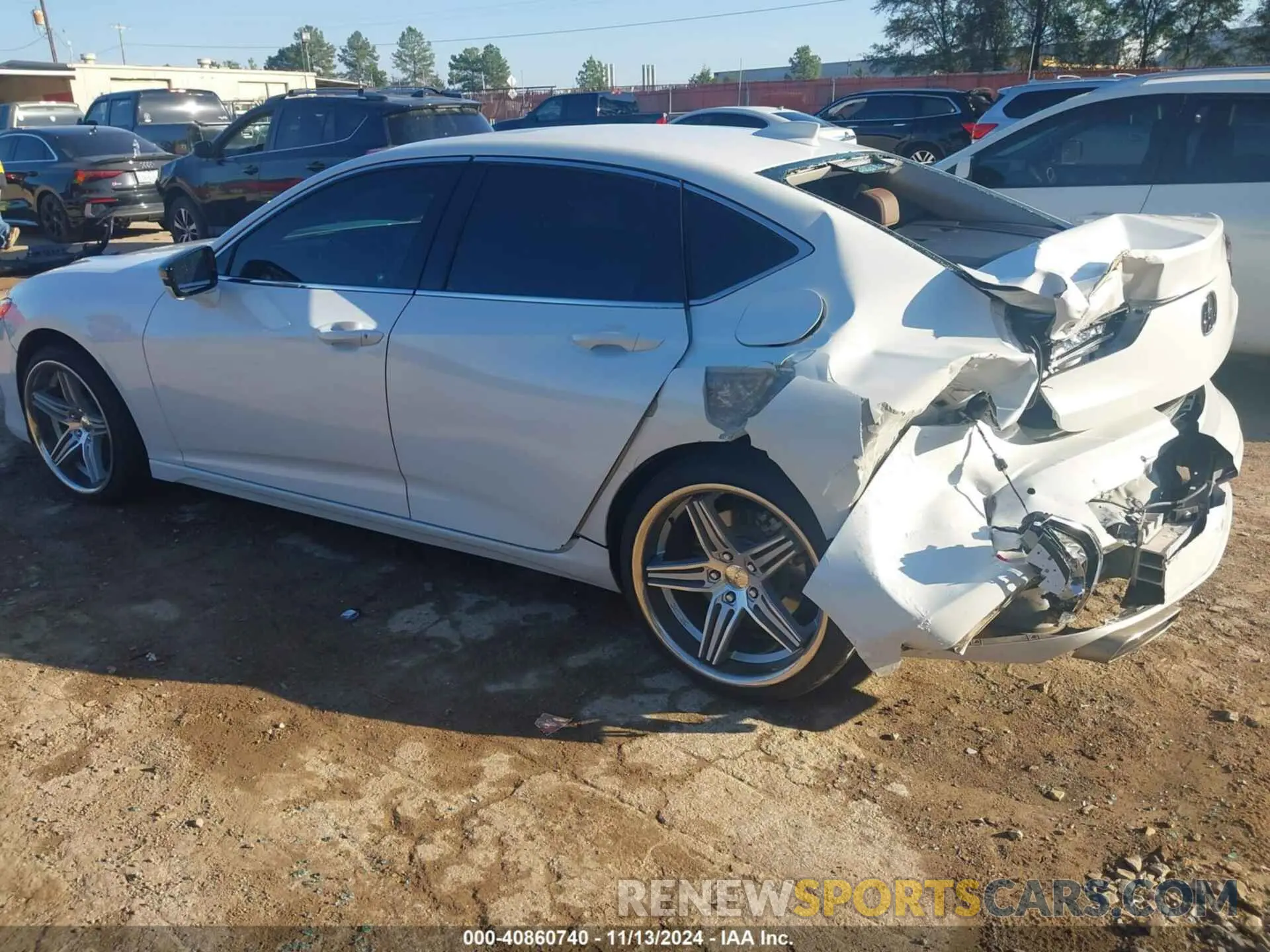 3 Photograph of a damaged car 19UUB5F42MA014115 ACURA TLX 2021