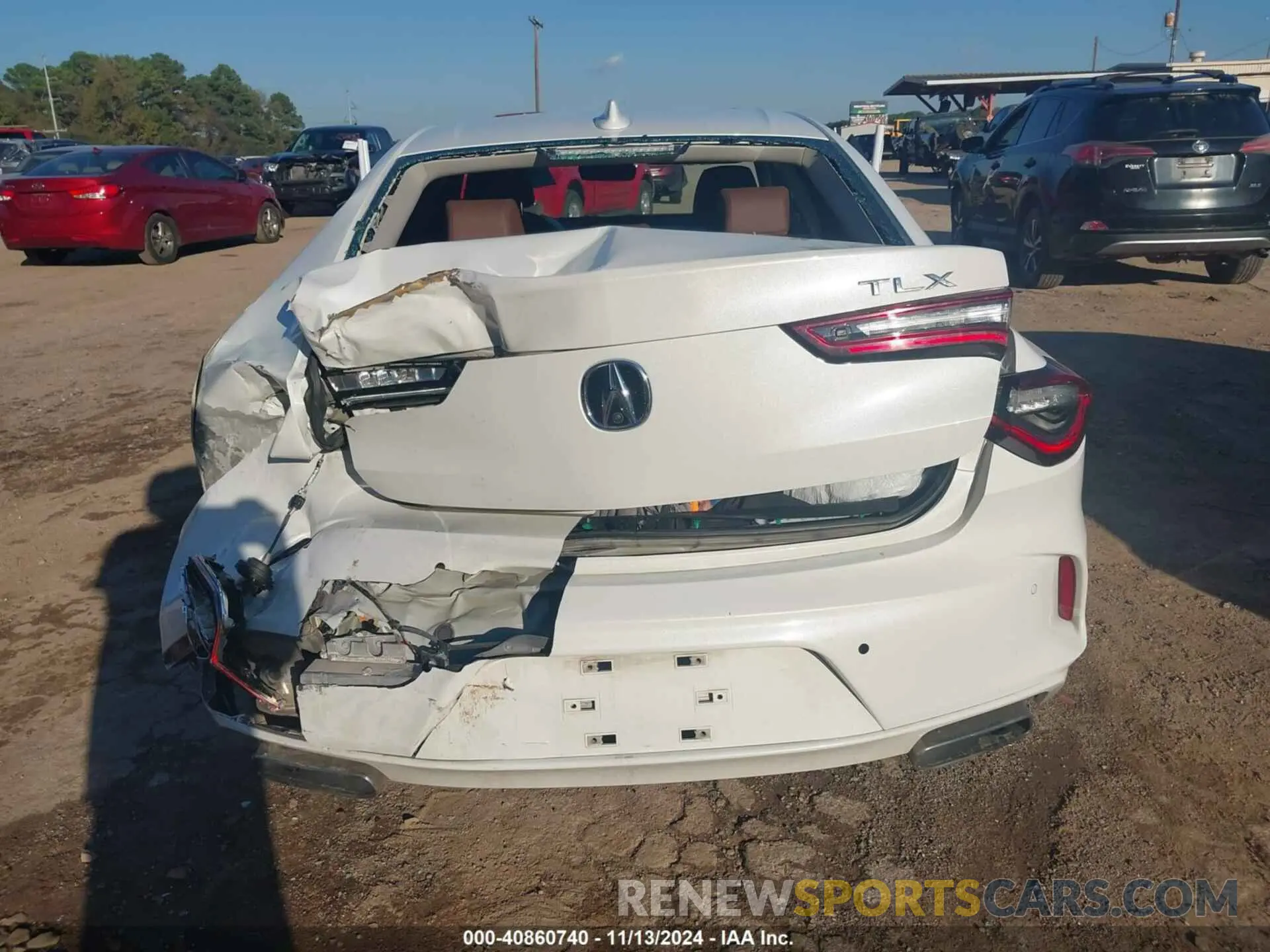 6 Photograph of a damaged car 19UUB5F42MA014115 ACURA TLX 2021