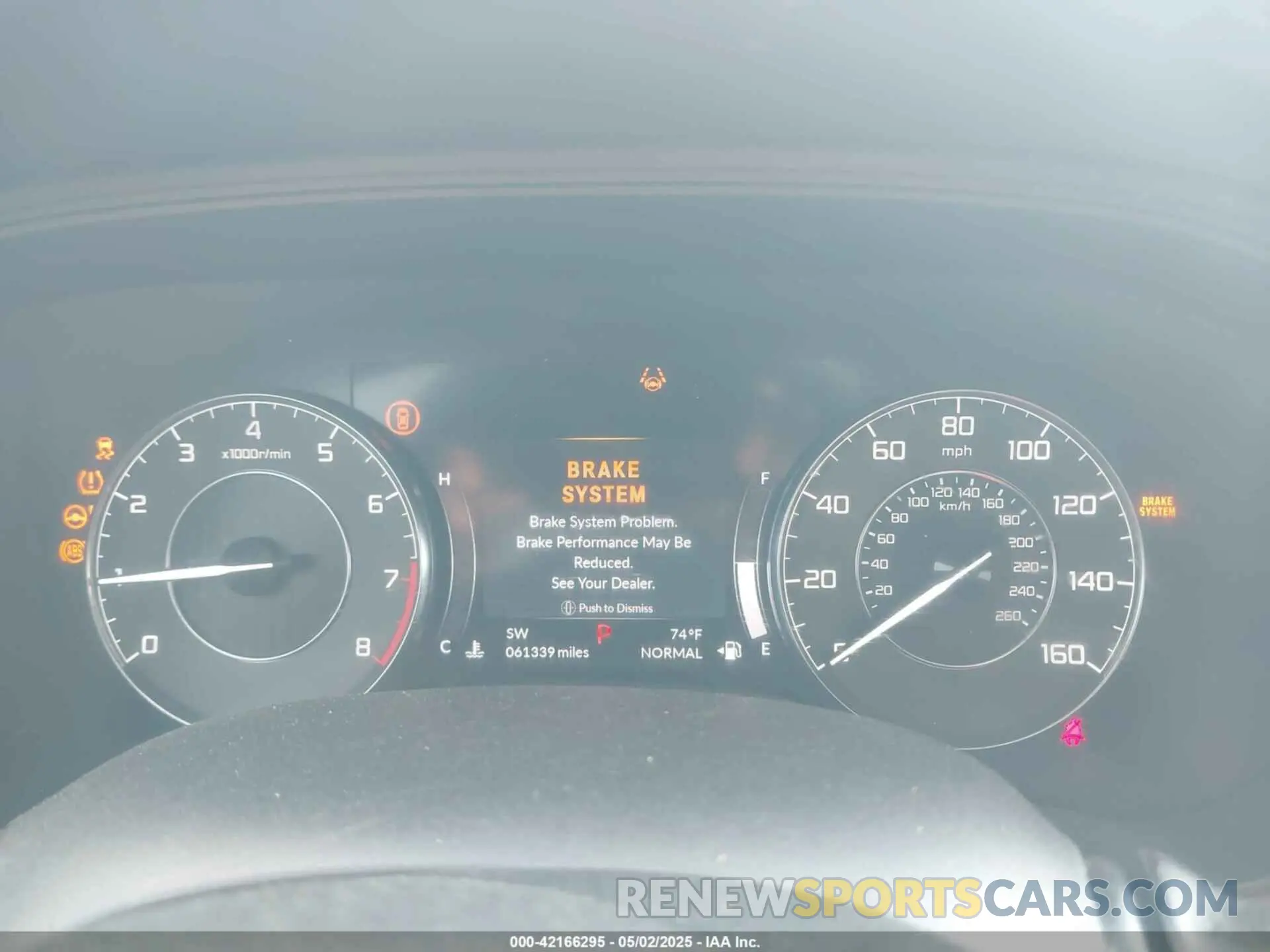 7 Photograph of a damaged car 19UUB5F44MA012074 ACURA TLX 2021