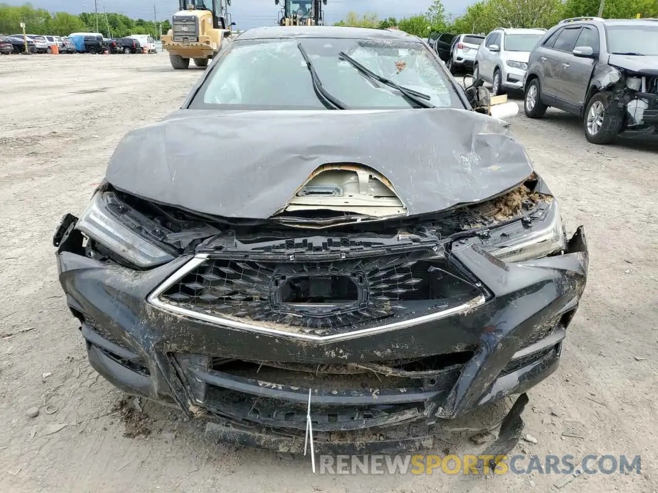 5 Photograph of a damaged car 19UUB5F45MA005814 ACURA TLX 2021