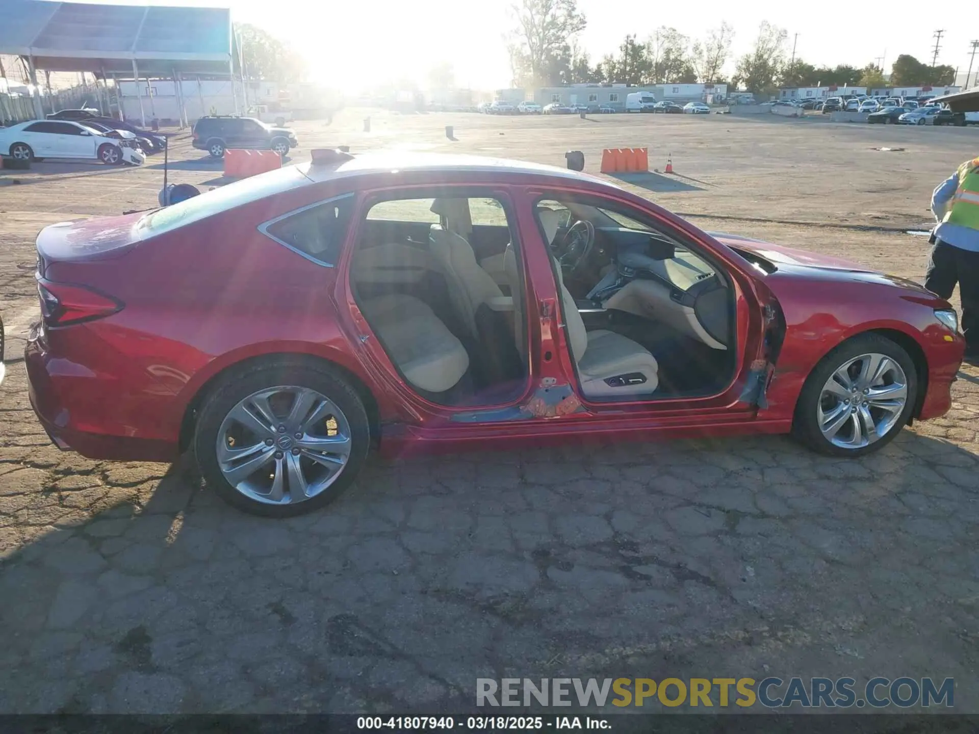 14 Photograph of a damaged car 19UUB5F45MA012066 ACURA TLX 2021
