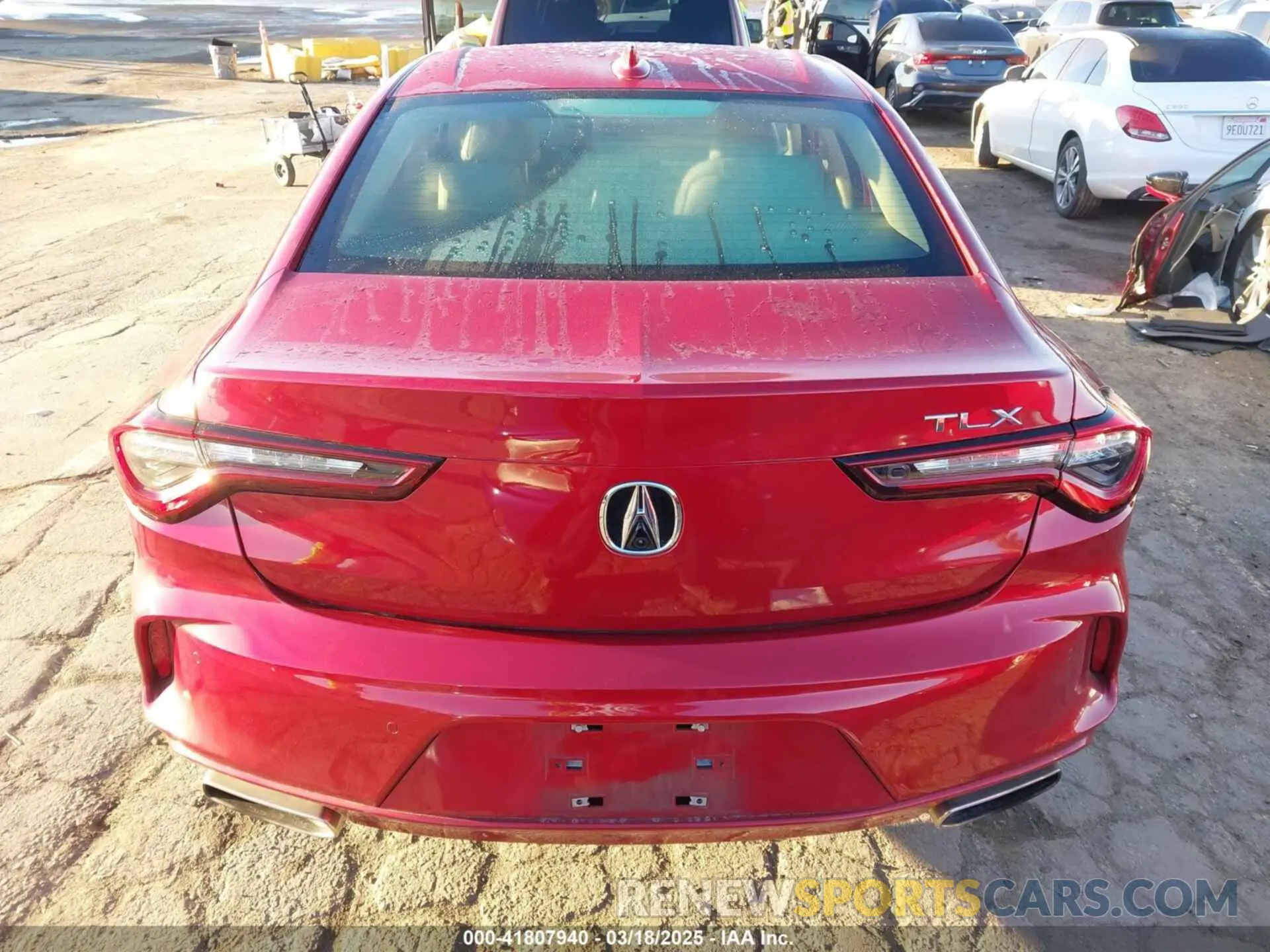 17 Photograph of a damaged car 19UUB5F45MA012066 ACURA TLX 2021