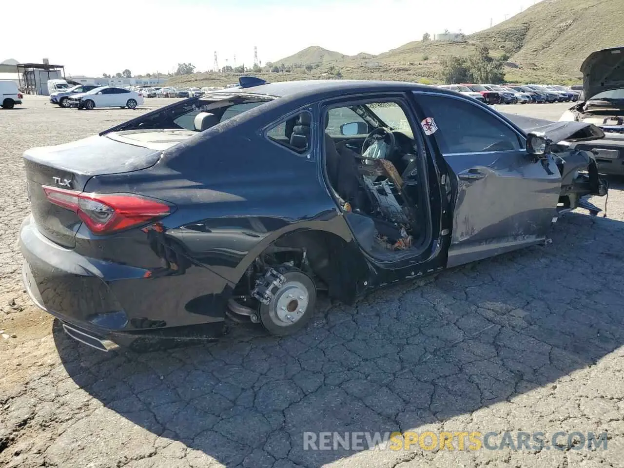 3 Photograph of a damaged car 19UUB5F46MA007457 ACURA TLX 2021
