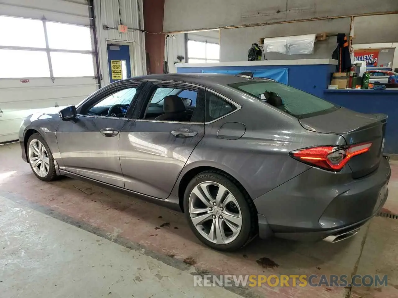 2 Photograph of a damaged car 19UUB5F47MA002851 ACURA TLX 2021