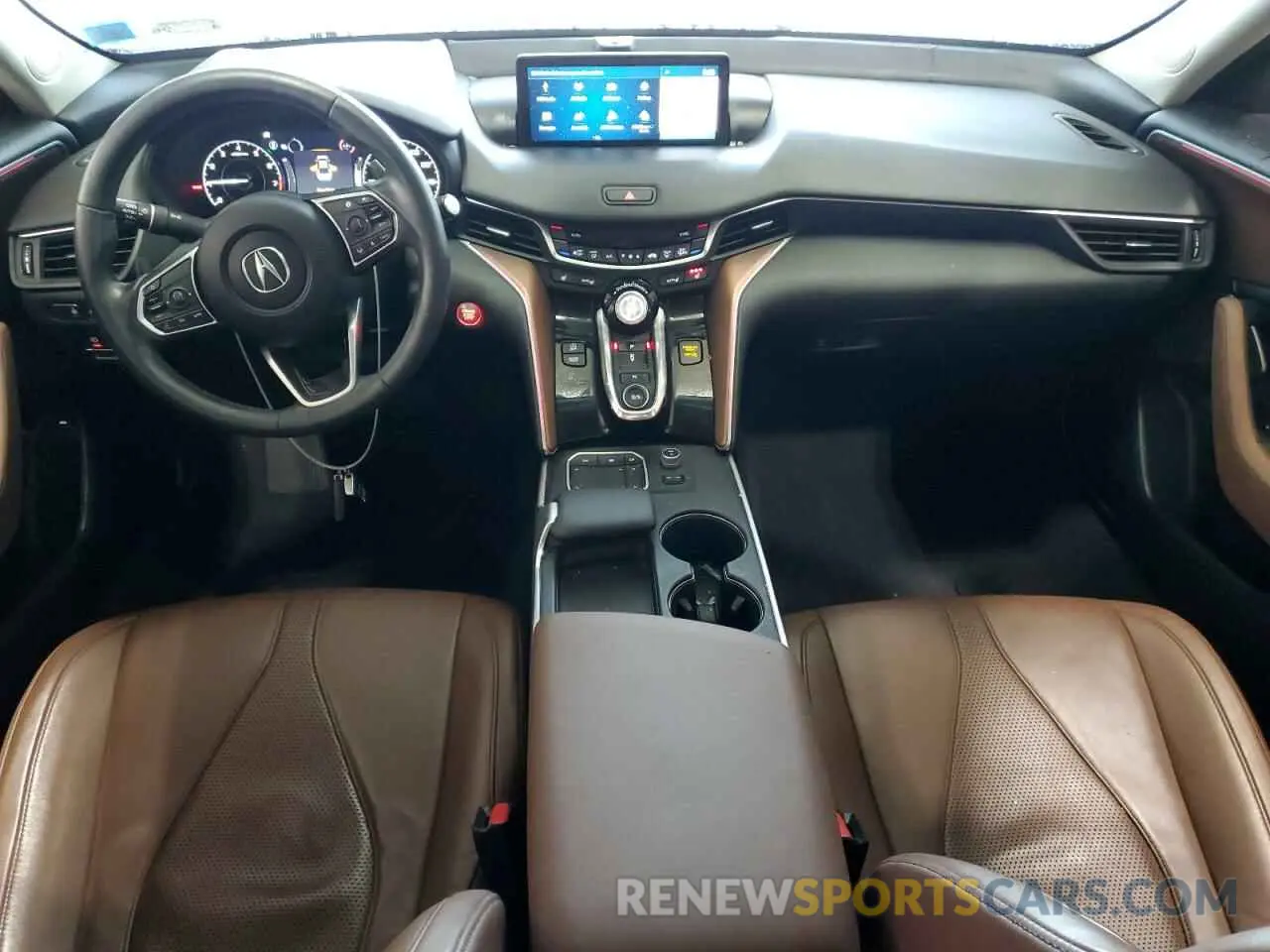 8 Photograph of a damaged car 19UUB5F47MA002851 ACURA TLX 2021