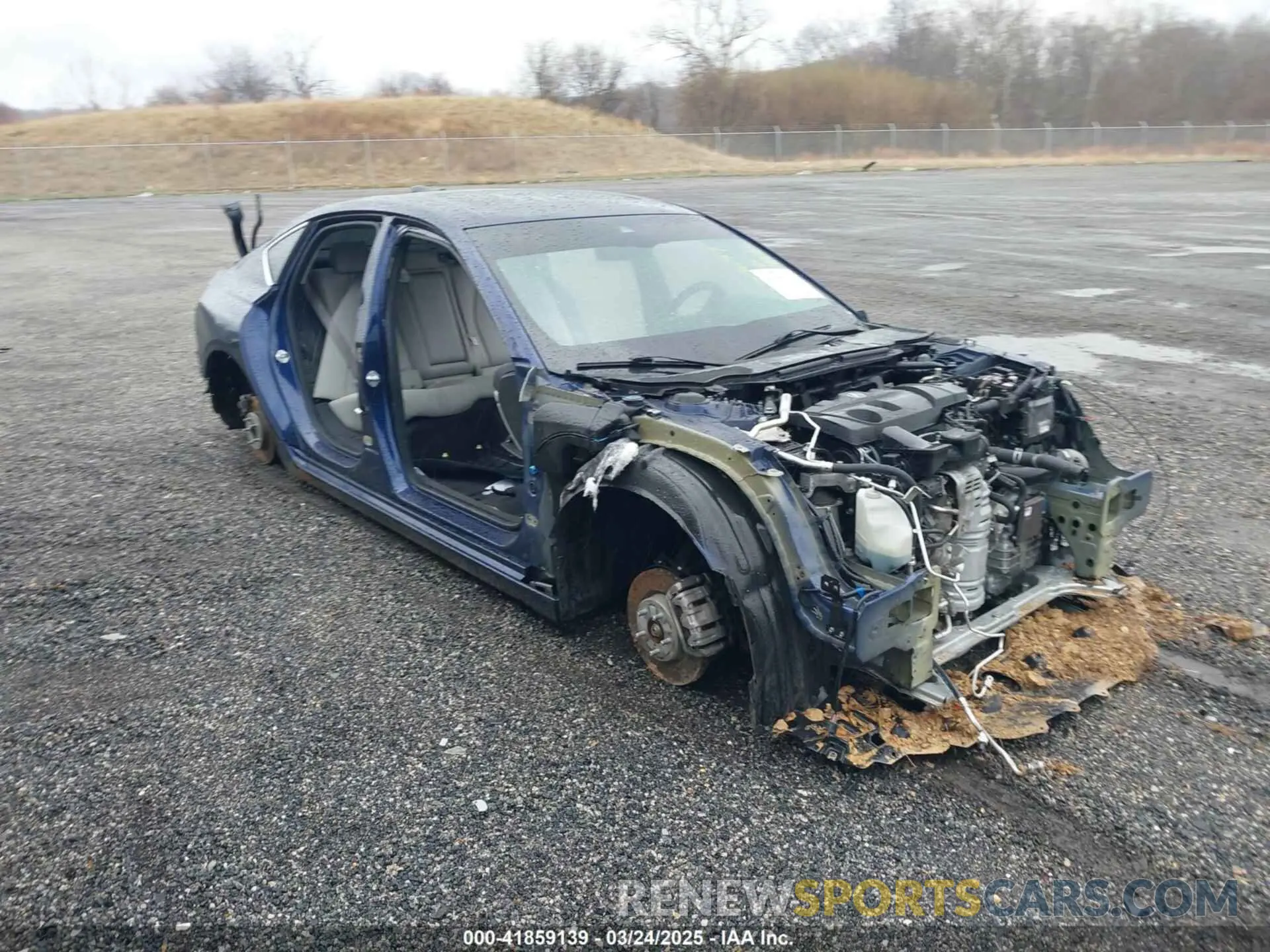 1 Photograph of a damaged car 19UUB5F47MA010741 ACURA TLX 2021
