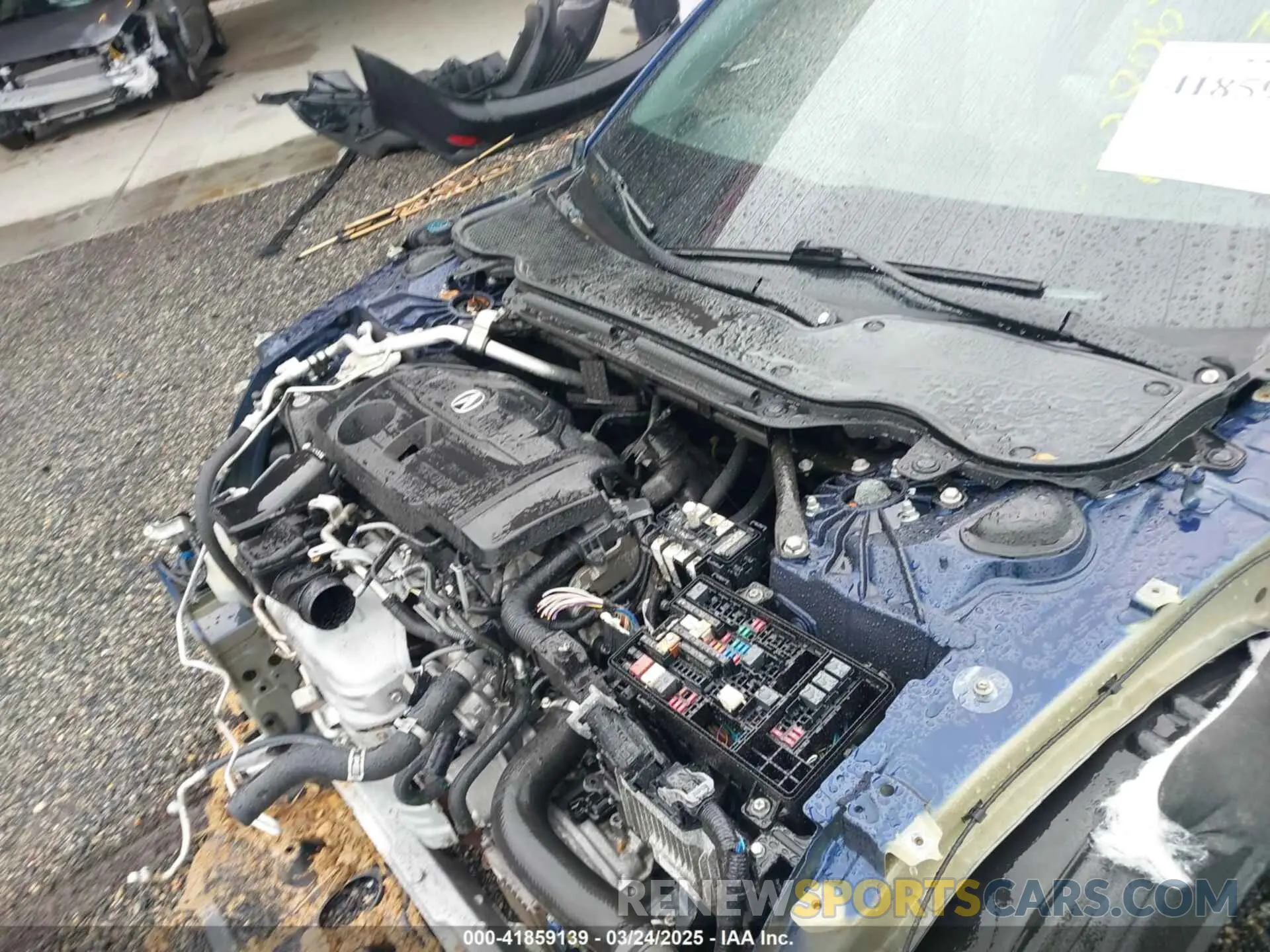 10 Photograph of a damaged car 19UUB5F47MA010741 ACURA TLX 2021