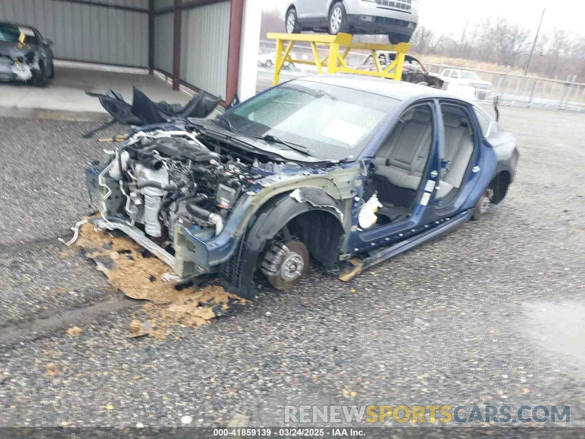2 Photograph of a damaged car 19UUB5F47MA010741 ACURA TLX 2021