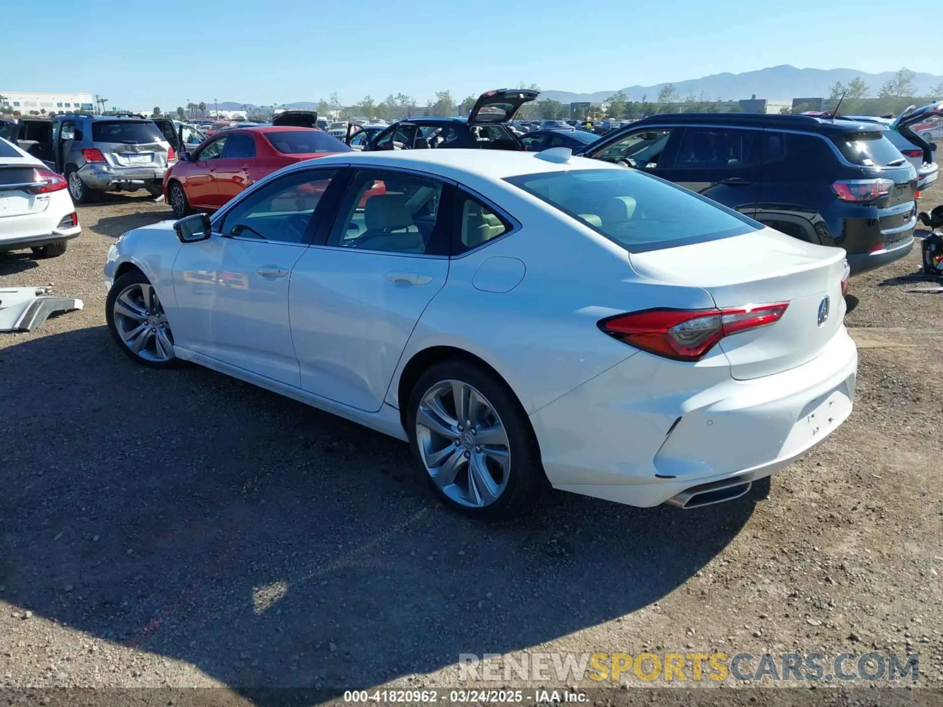 3 Photograph of a damaged car 19UUB5F48MA002731 ACURA TLX 2021