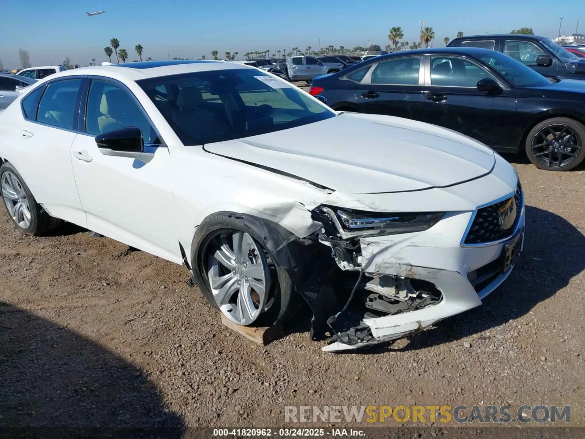 6 Photograph of a damaged car 19UUB5F48MA002731 ACURA TLX 2021