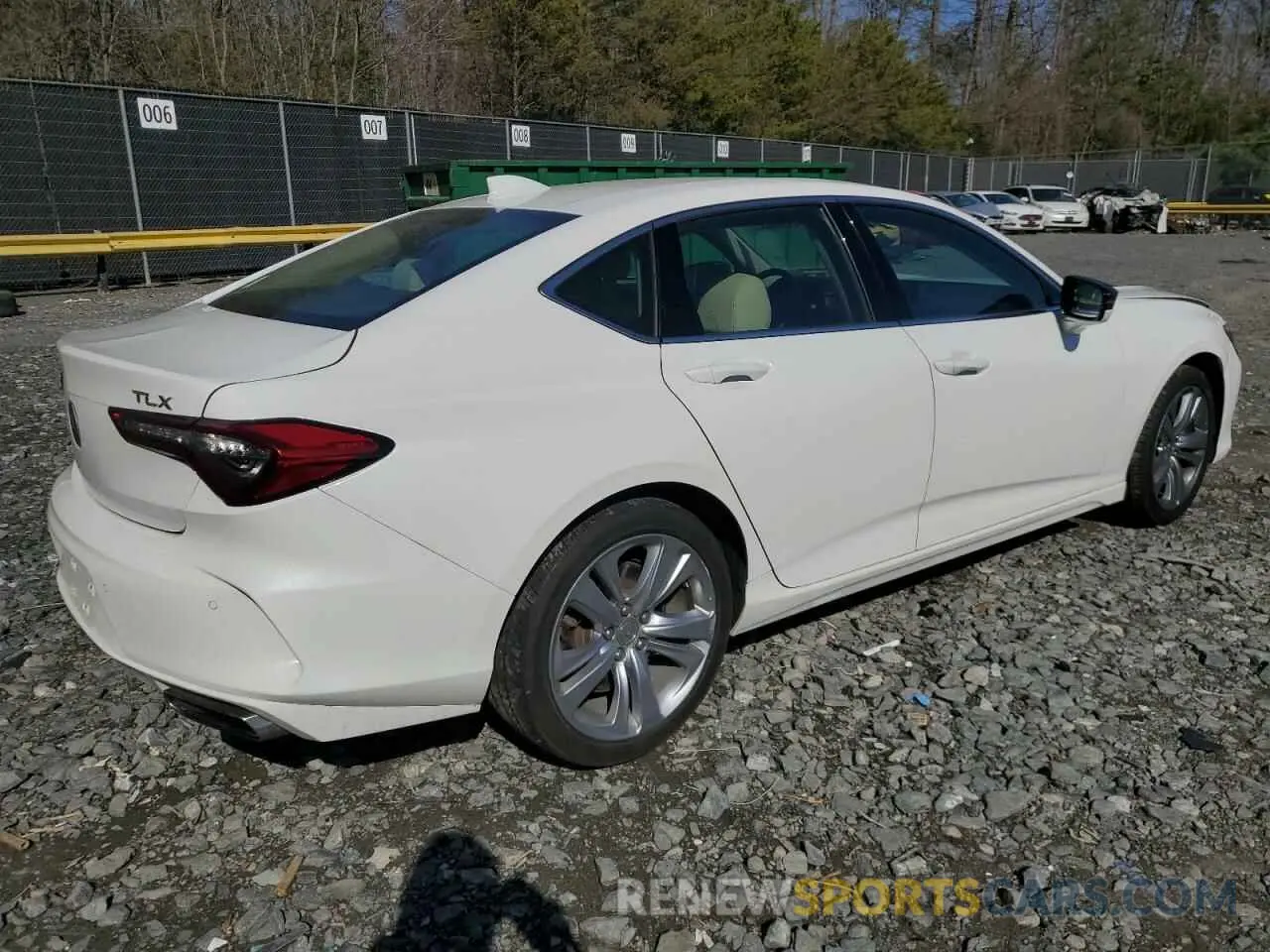 3 Photograph of a damaged car 19UUB5F48MA006715 ACURA TLX 2021