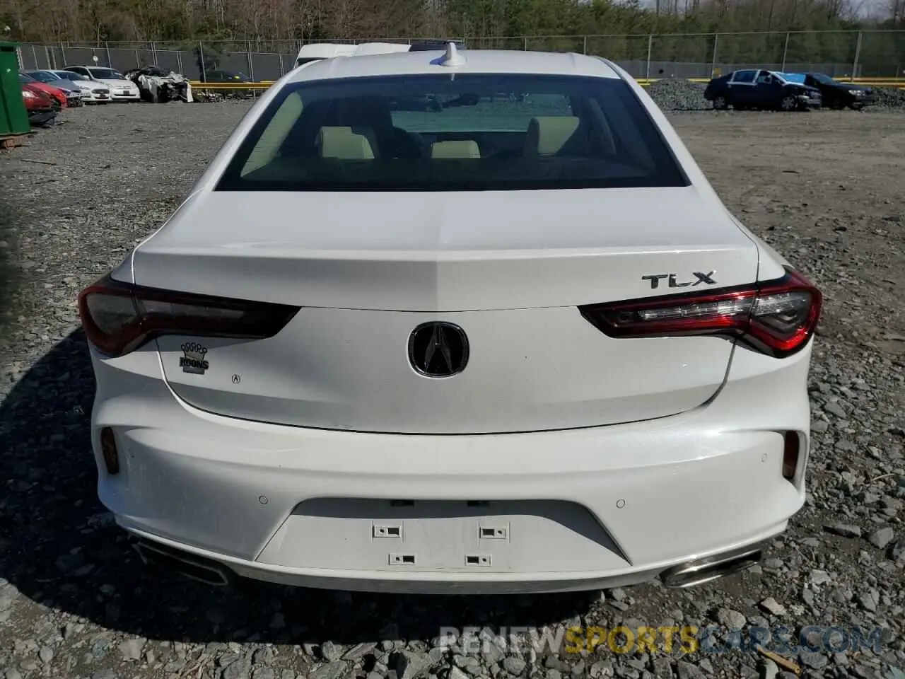 6 Photograph of a damaged car 19UUB5F48MA006715 ACURA TLX 2021