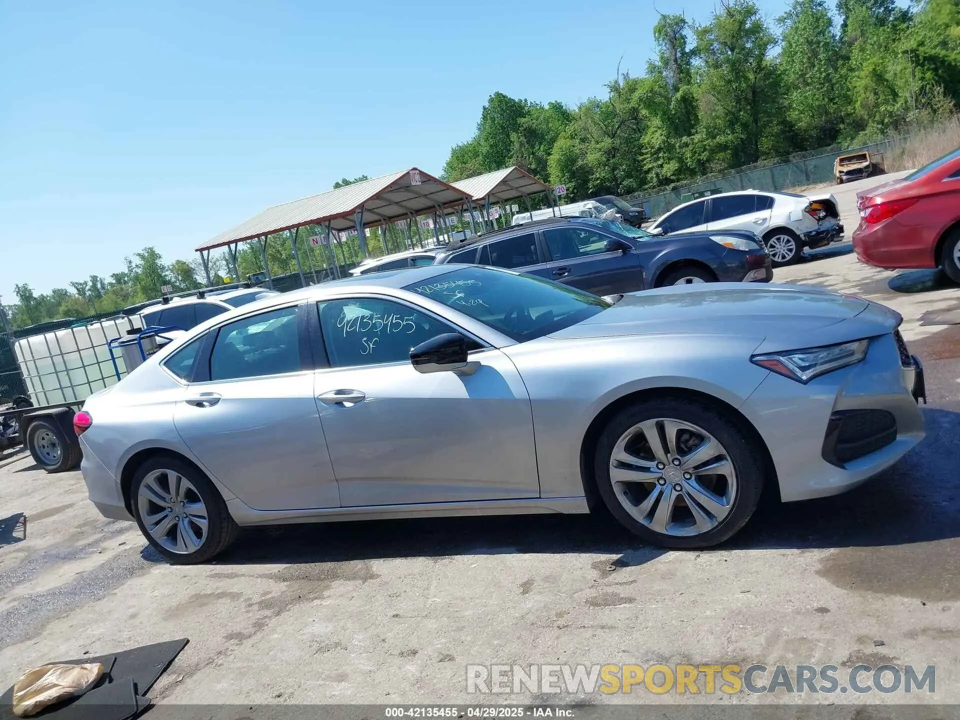 12 Photograph of a damaged car 19UUB5F48MA007055 ACURA TLX 2021