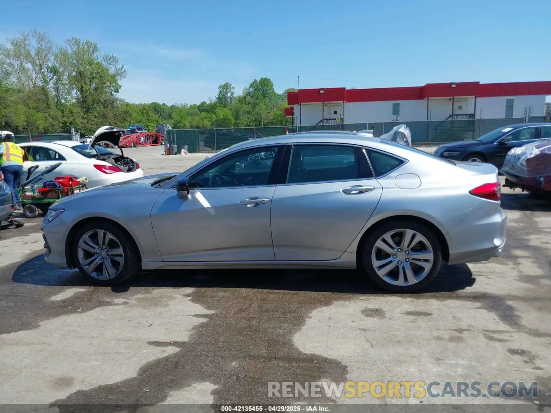13 Photograph of a damaged car 19UUB5F48MA007055 ACURA TLX 2021