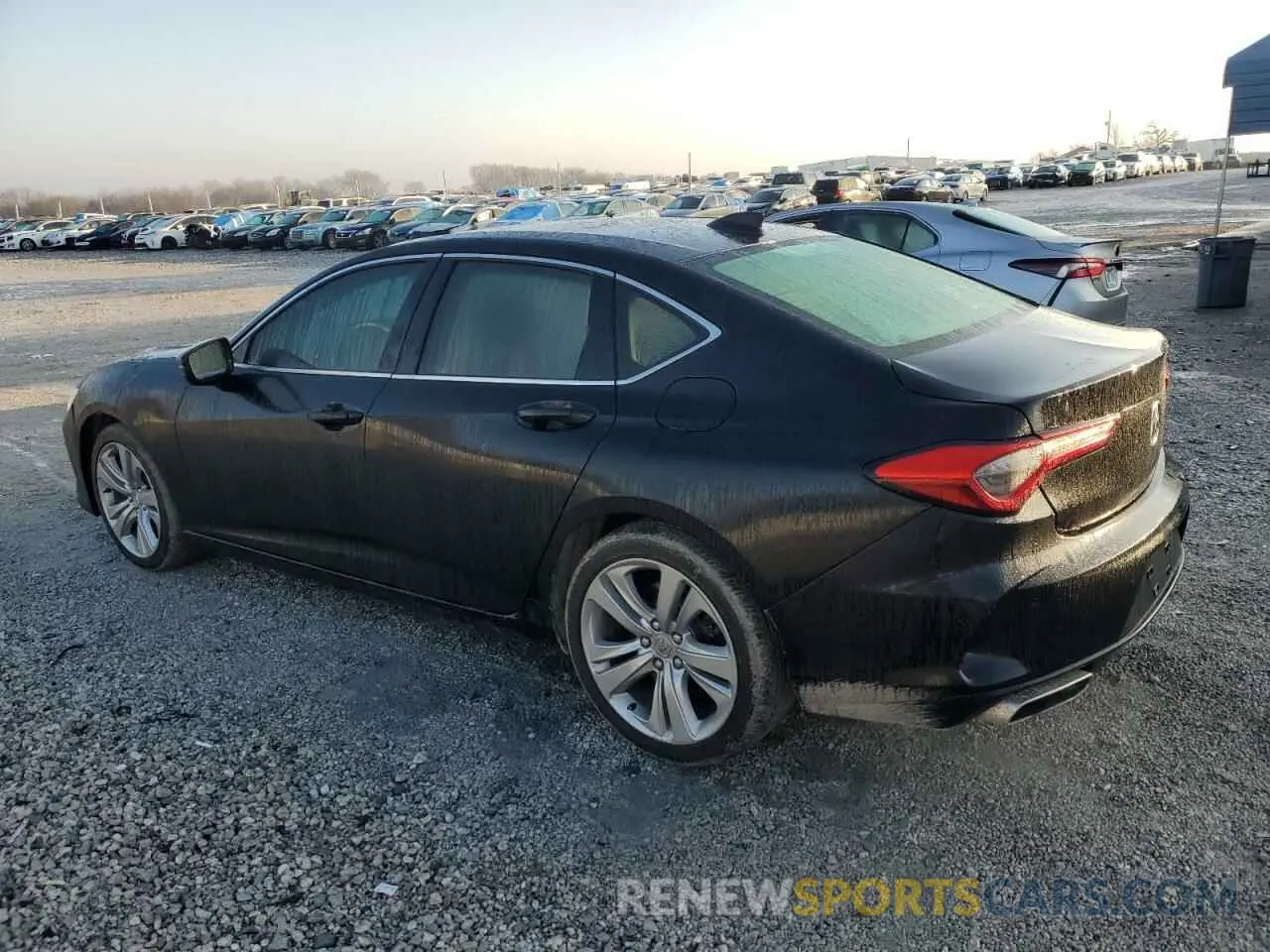 2 Photograph of a damaged car 19UUB5F48MA007363 ACURA TLX 2021