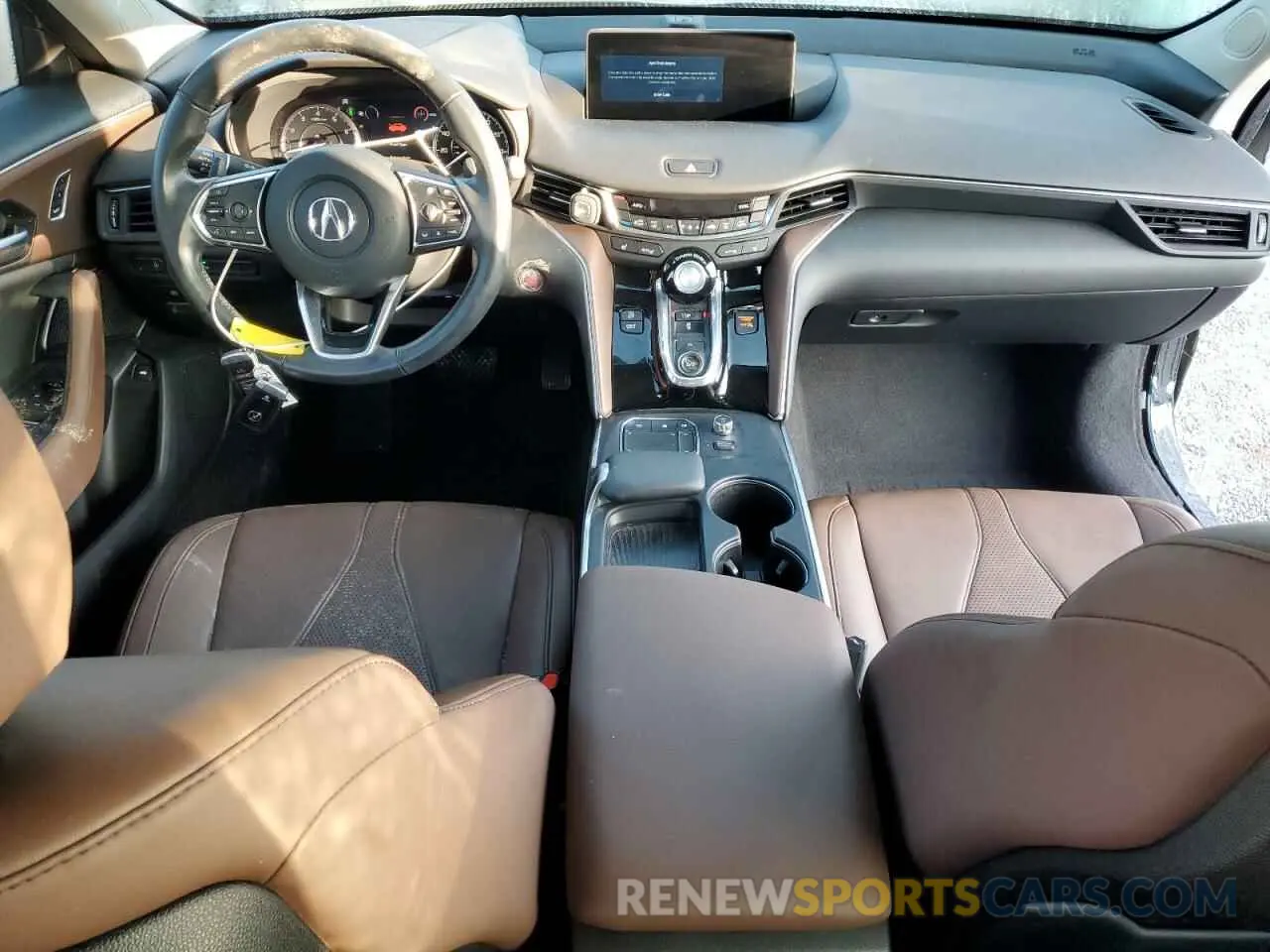8 Photograph of a damaged car 19UUB5F48MA007363 ACURA TLX 2021