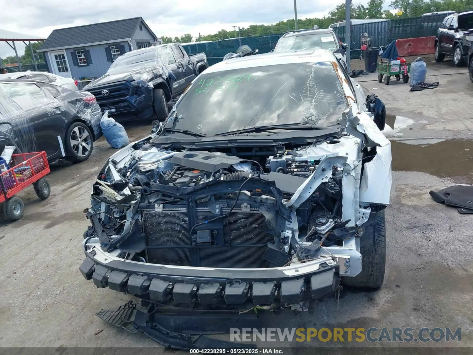 11 Photograph of a damaged car 19UUB5F4XMA003461 ACURA TLX 2021