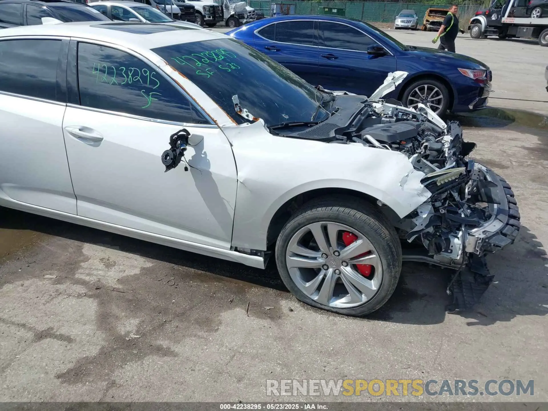 17 Photograph of a damaged car 19UUB5F4XMA003461 ACURA TLX 2021