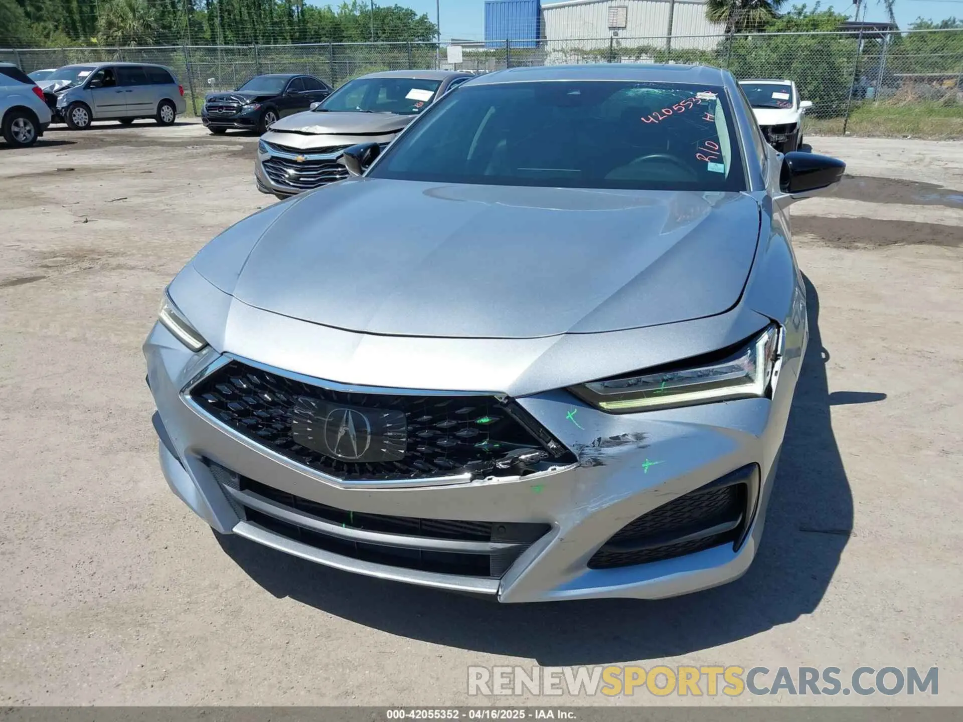 6 Photograph of a damaged car 19UUB5F4XMA009079 ACURA TLX 2021