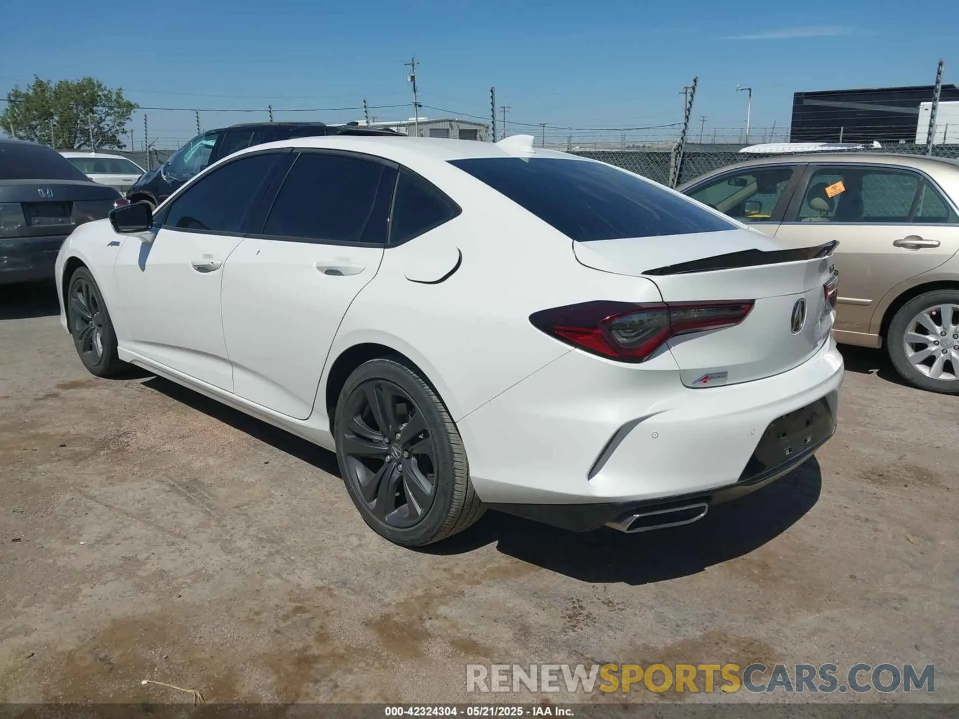 3 Photograph of a damaged car 19UUB5F51MA006774 ACURA TLX 2021
