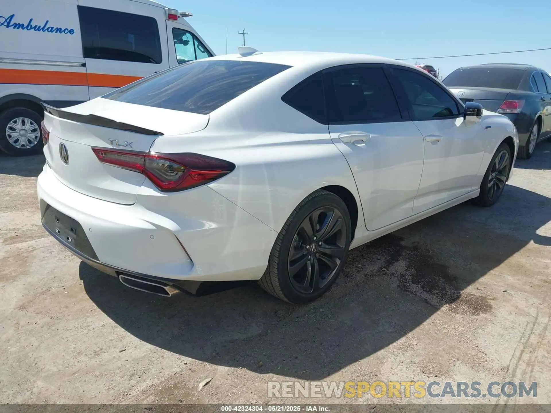 4 Photograph of a damaged car 19UUB5F51MA006774 ACURA TLX 2021
