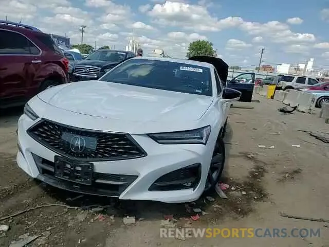 11 Photograph of a damaged car 19UUB5F51MA016091 ACURA TLX 2021