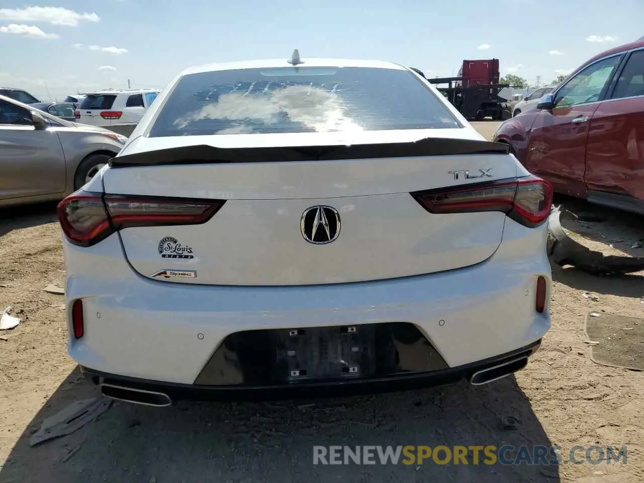 6 Photograph of a damaged car 19UUB5F51MA016091 ACURA TLX 2021