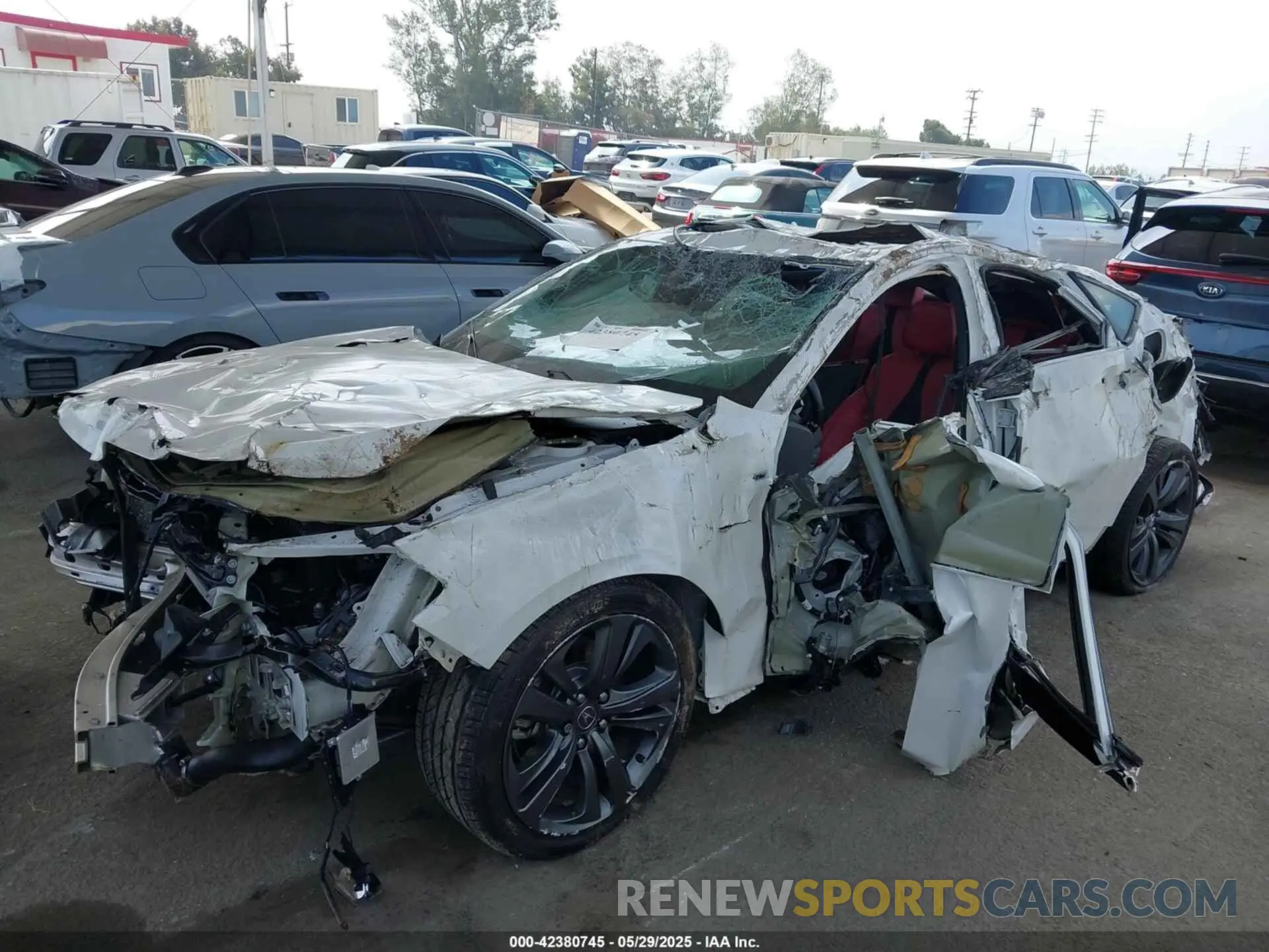 6 Photograph of a damaged car 19UUB5F51MA017032 ACURA TLX 2021