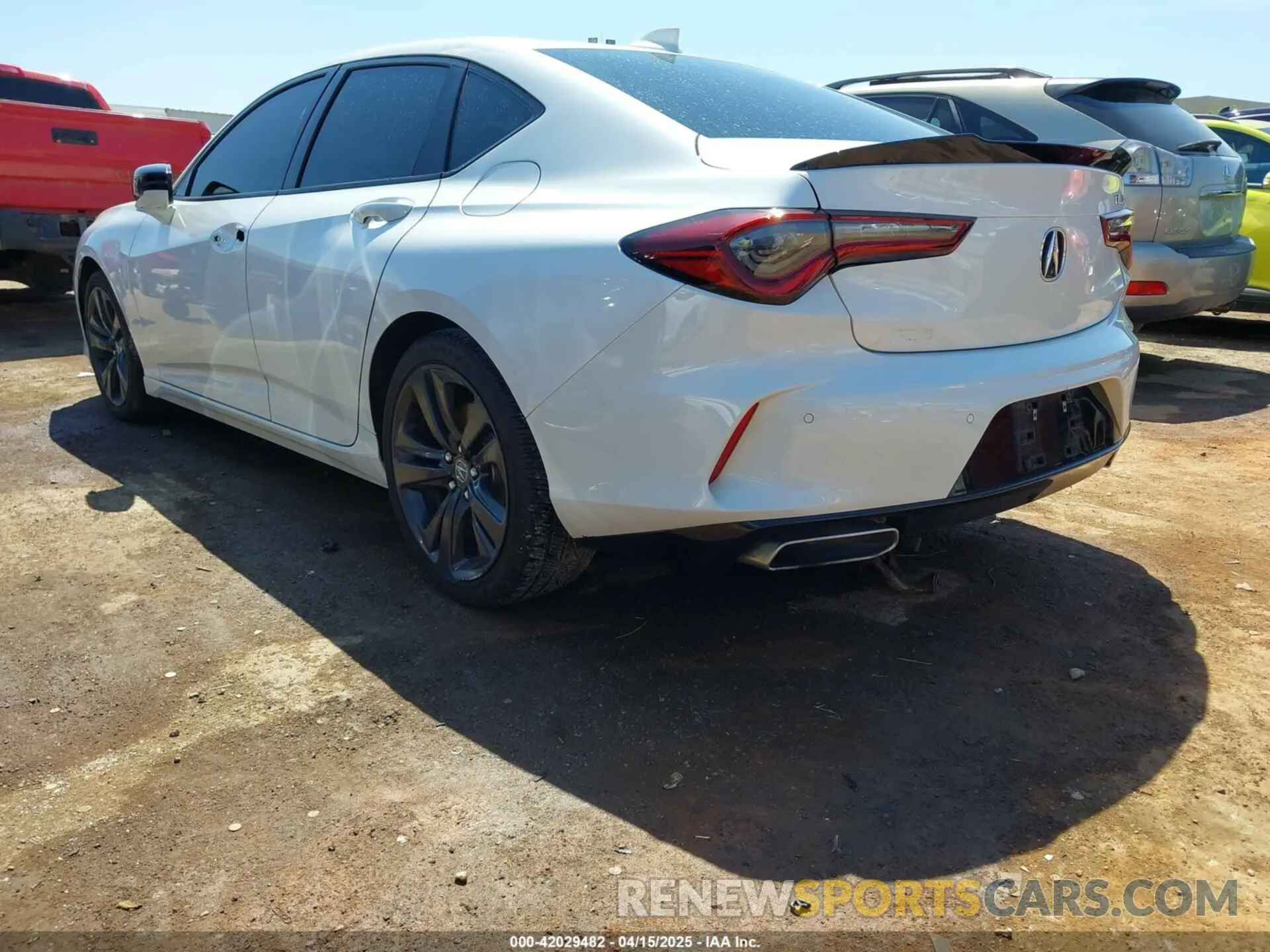 3 Photograph of a damaged car 19UUB5F52MA001860 ACURA TLX 2021
