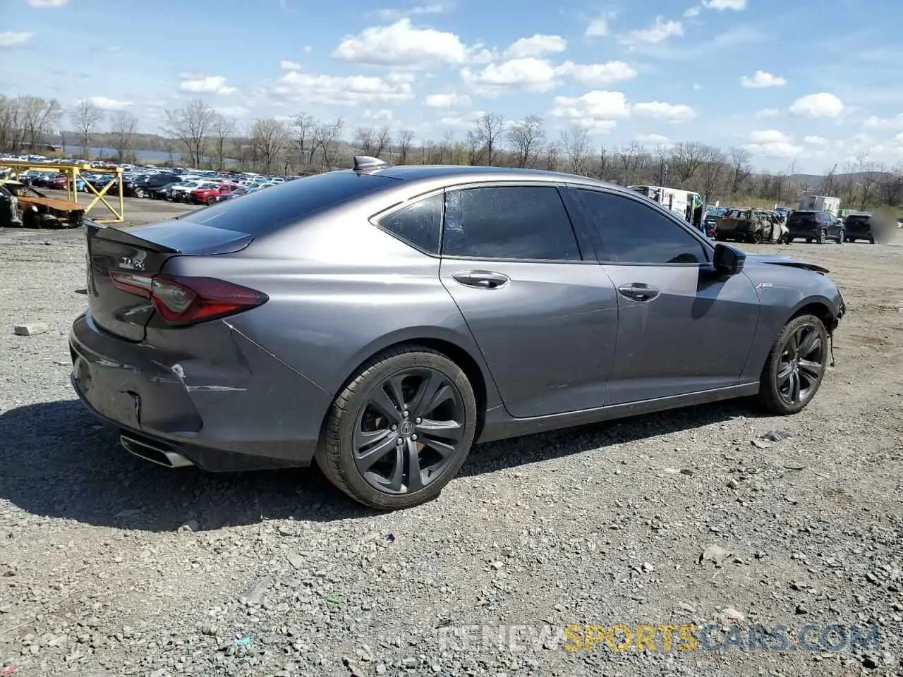 3 Photograph of a damaged car 19UUB5F52MA015693 ACURA TLX 2021