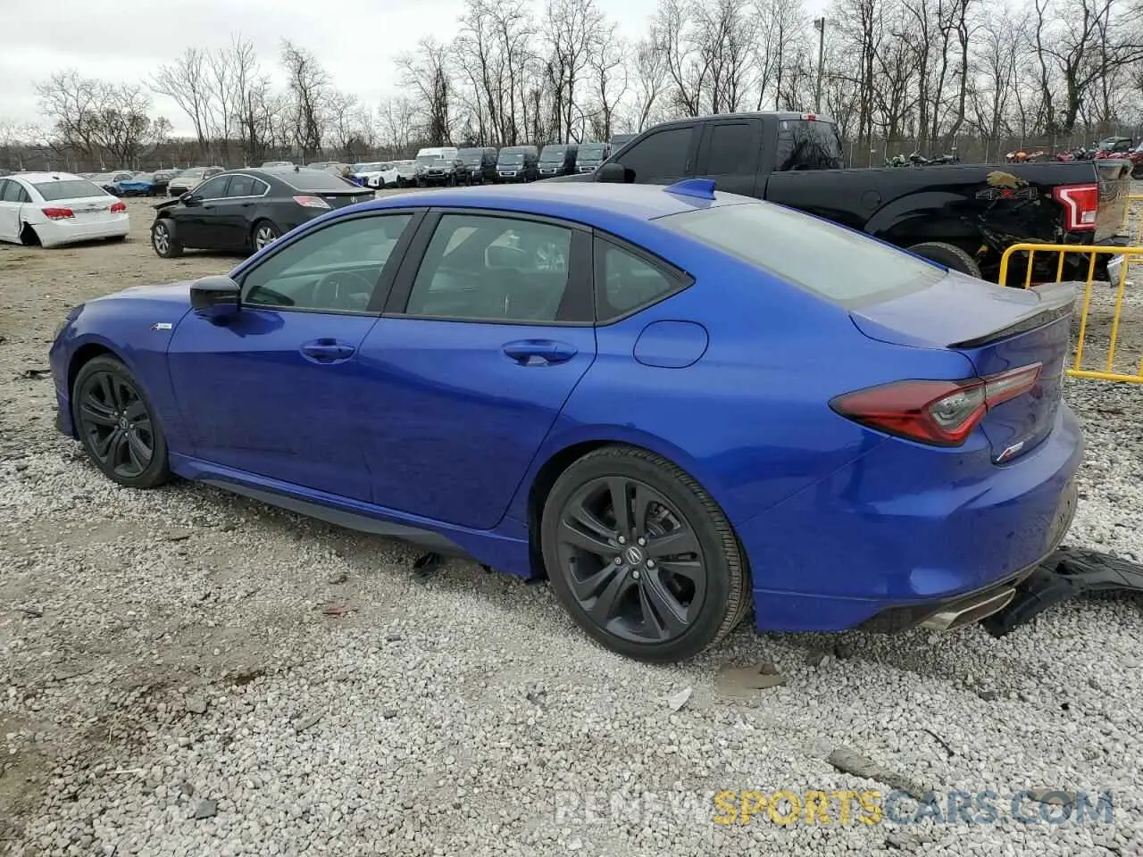 2 Photograph of a damaged car 19UUB5F53MA005884 ACURA TLX 2021