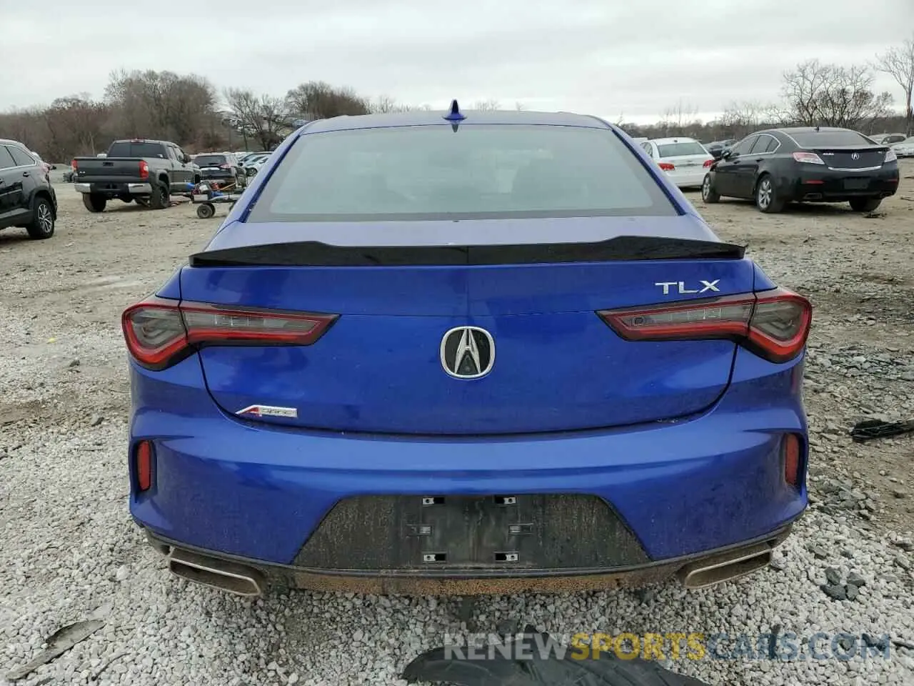 6 Photograph of a damaged car 19UUB5F53MA005884 ACURA TLX 2021