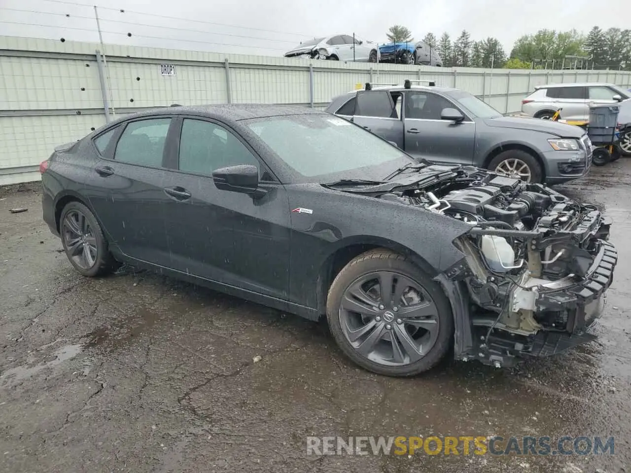 4 Photograph of a damaged car 19UUB5F54MA001116 ACURA TLX 2021