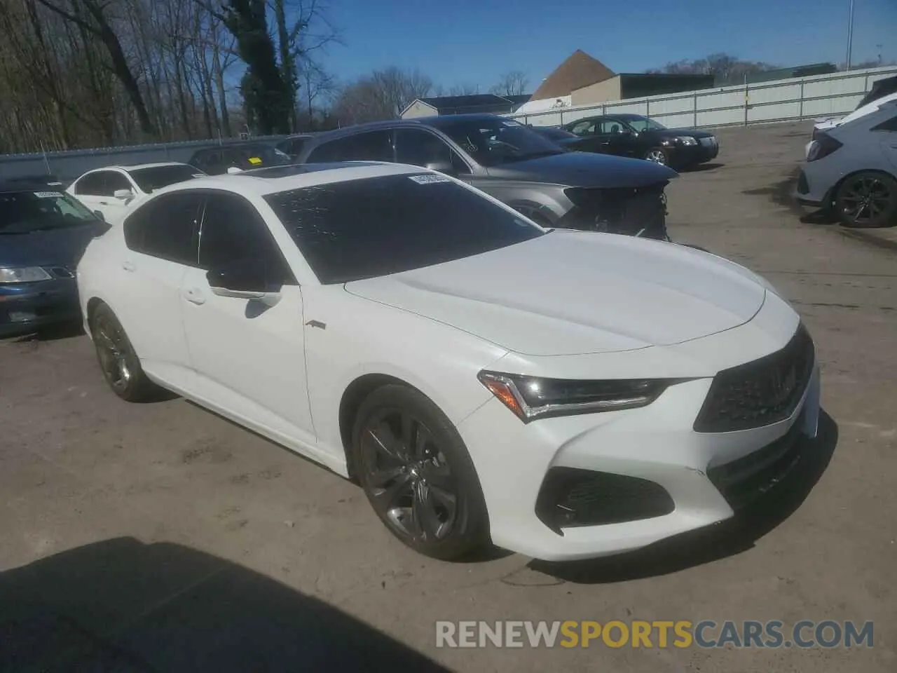 4 Photograph of a damaged car 19UUB5F54MA006736 ACURA TLX 2021