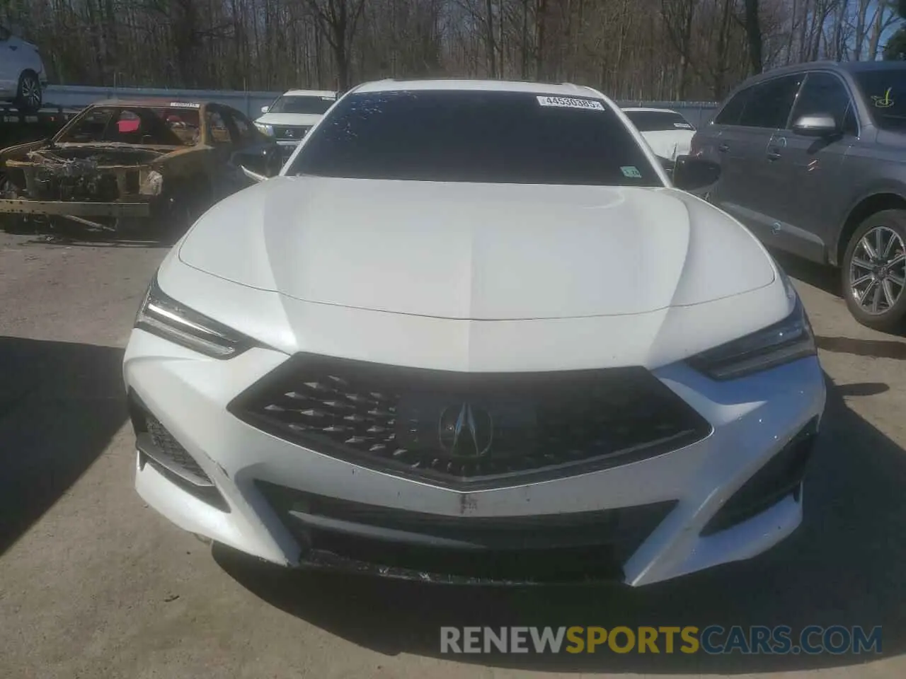 5 Photograph of a damaged car 19UUB5F54MA006736 ACURA TLX 2021