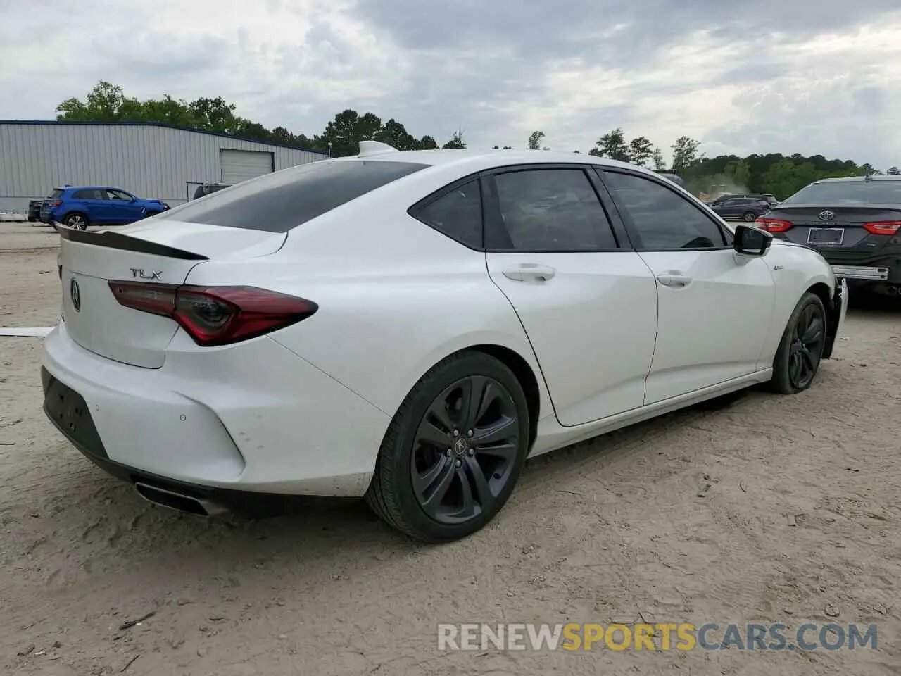 3 Photograph of a damaged car 19UUB5F54MA016084 ACURA TLX 2021