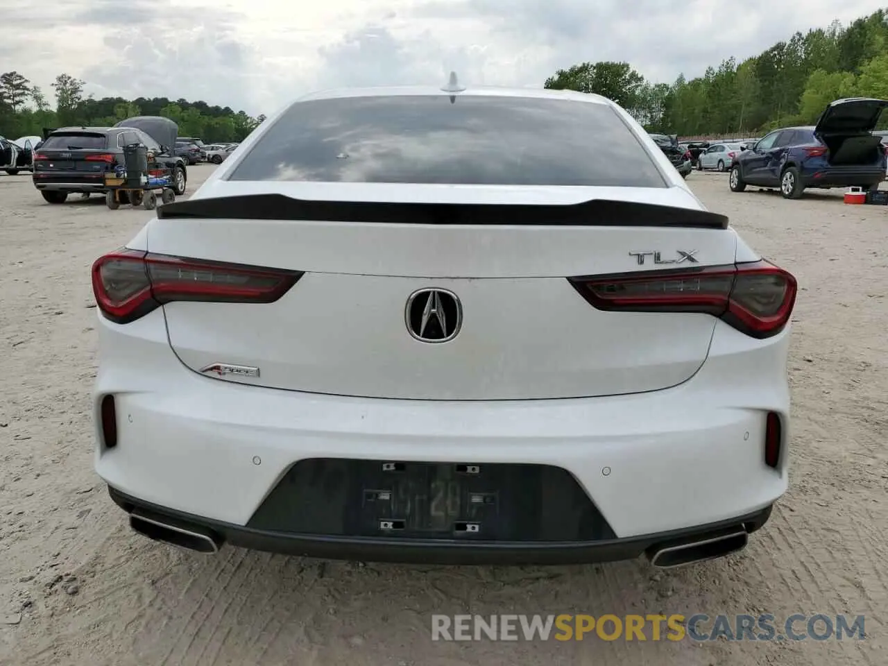 6 Photograph of a damaged car 19UUB5F54MA016084 ACURA TLX 2021