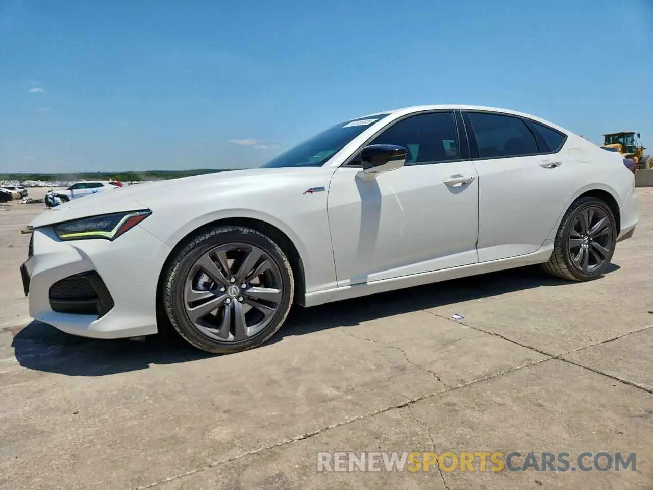 1 Photograph of a damaged car 19UUB5F55MA003327 ACURA TLX 2021