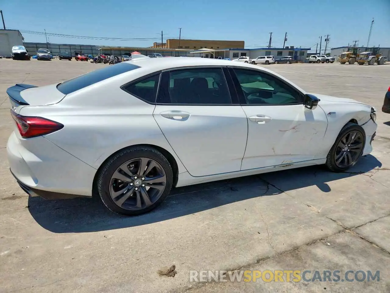 3 Photograph of a damaged car 19UUB5F55MA003327 ACURA TLX 2021