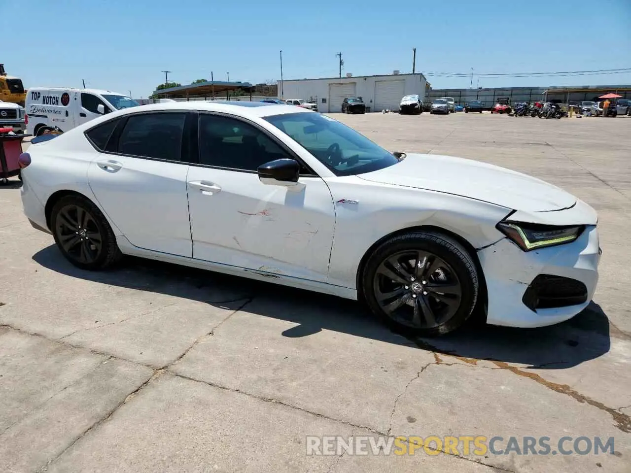 4 Photograph of a damaged car 19UUB5F55MA003327 ACURA TLX 2021