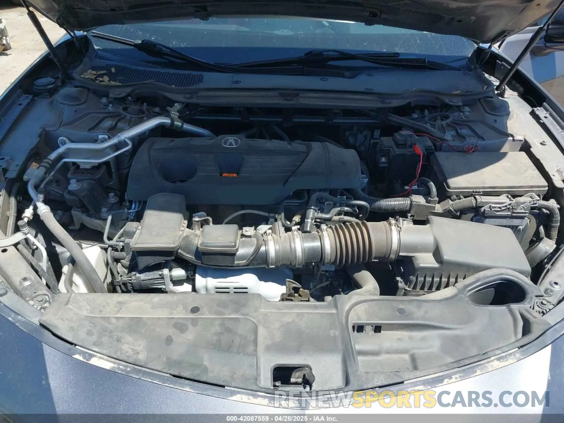 10 Photograph of a damaged car 19UUB5F55MA007104 ACURA TLX 2021