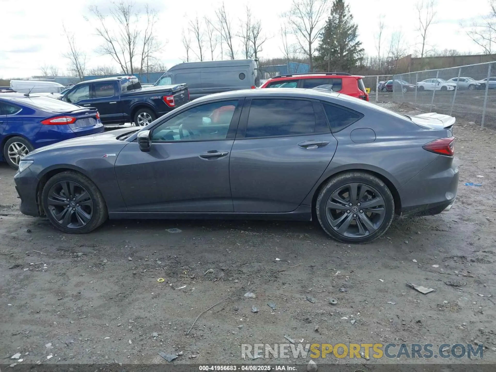 14 Photograph of a damaged car 19UUB5F55MA013811 ACURA TLX 2021